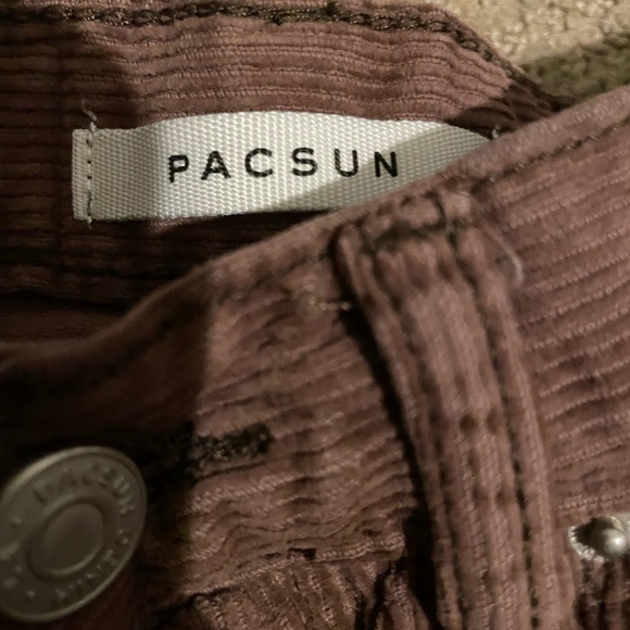 PacSun Brown Corduroy High‎ Waisted Bootcut Jeans 24 - Picture 7 of 7